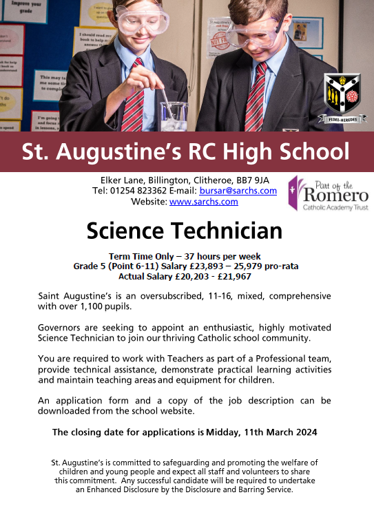 st-augustine-s-r-c-high-school-vacancies